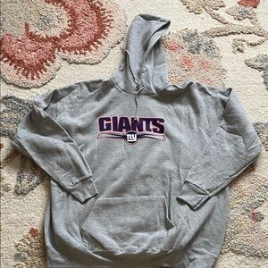 NFL Giants Gray Hoodie